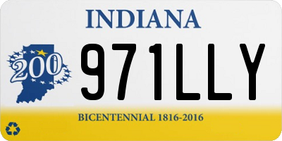 IN license plate 971LLY