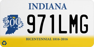 IN license plate 971LMG