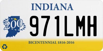IN license plate 971LMH