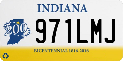 IN license plate 971LMJ