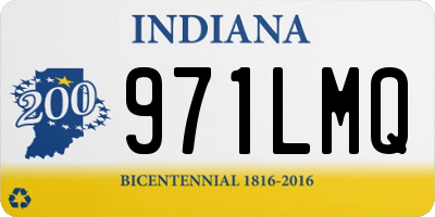 IN license plate 971LMQ