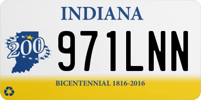 IN license plate 971LNN