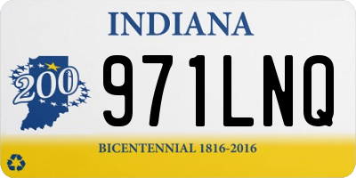 IN license plate 971LNQ