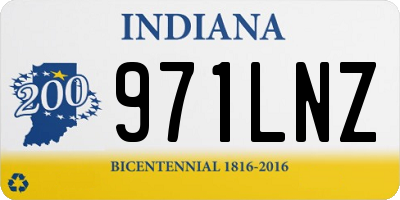 IN license plate 971LNZ