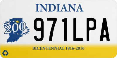 IN license plate 971LPA