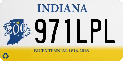 IN license plate 971LPL