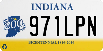 IN license plate 971LPN