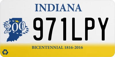 IN license plate 971LPY