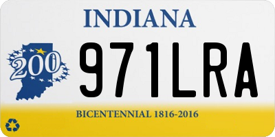 IN license plate 971LRA