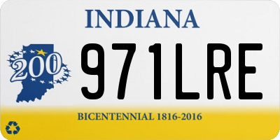 IN license plate 971LRE
