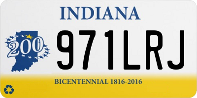 IN license plate 971LRJ