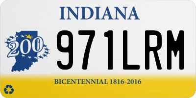 IN license plate 971LRM