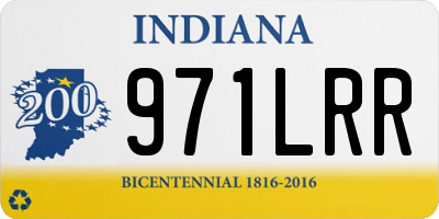 IN license plate 971LRR