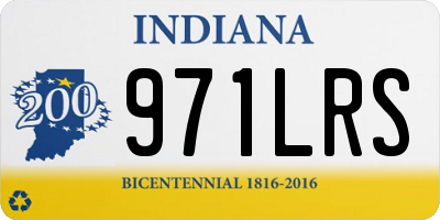 IN license plate 971LRS