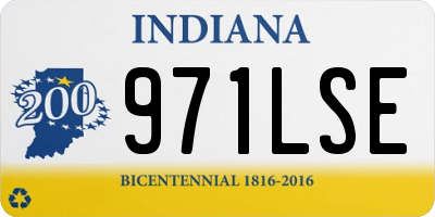 IN license plate 971LSE