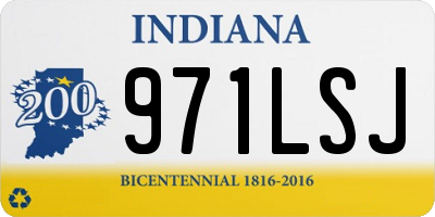 IN license plate 971LSJ