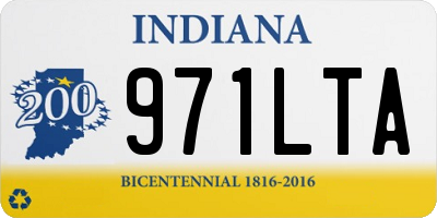 IN license plate 971LTA