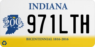 IN license plate 971LTH