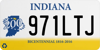 IN license plate 971LTJ