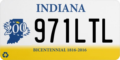 IN license plate 971LTL