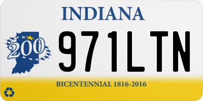 IN license plate 971LTN