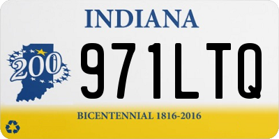IN license plate 971LTQ