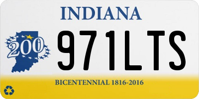 IN license plate 971LTS