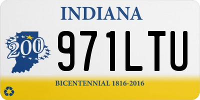 IN license plate 971LTU