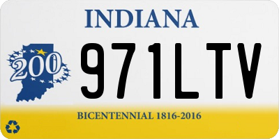 IN license plate 971LTV