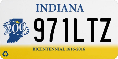 IN license plate 971LTZ