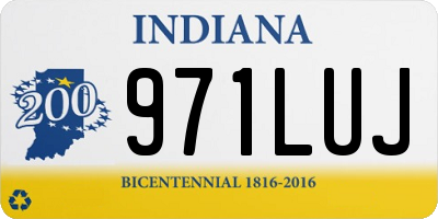 IN license plate 971LUJ