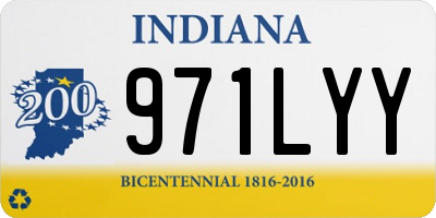 IN license plate 971LYY
