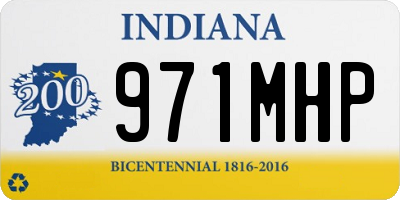 IN license plate 971MHP