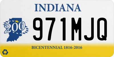 IN license plate 971MJQ