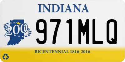 IN license plate 971MLQ