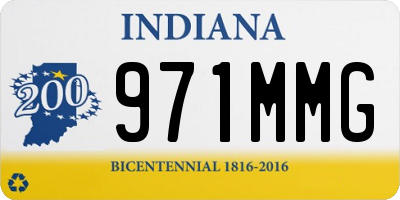IN license plate 971MMG