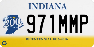 IN license plate 971MMP