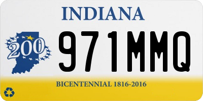 IN license plate 971MMQ