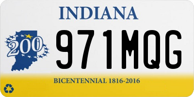 IN license plate 971MQG