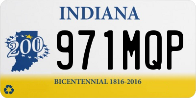 IN license plate 971MQP