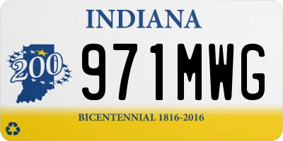 IN license plate 971MWG