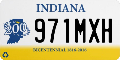 IN license plate 971MXH