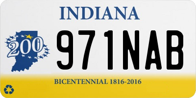 IN license plate 971NAB