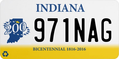 IN license plate 971NAG