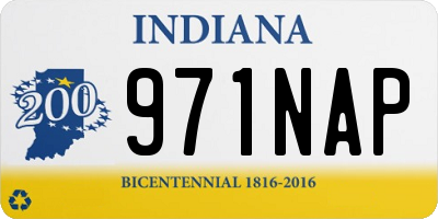 IN license plate 971NAP