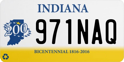 IN license plate 971NAQ