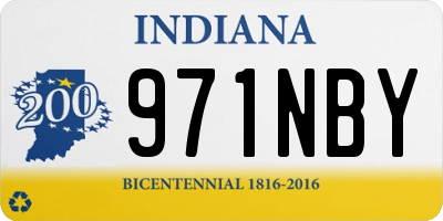 IN license plate 971NBY