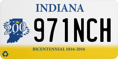 IN license plate 971NCH