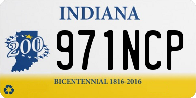 IN license plate 971NCP