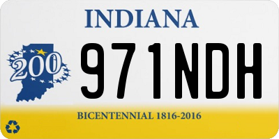 IN license plate 971NDH